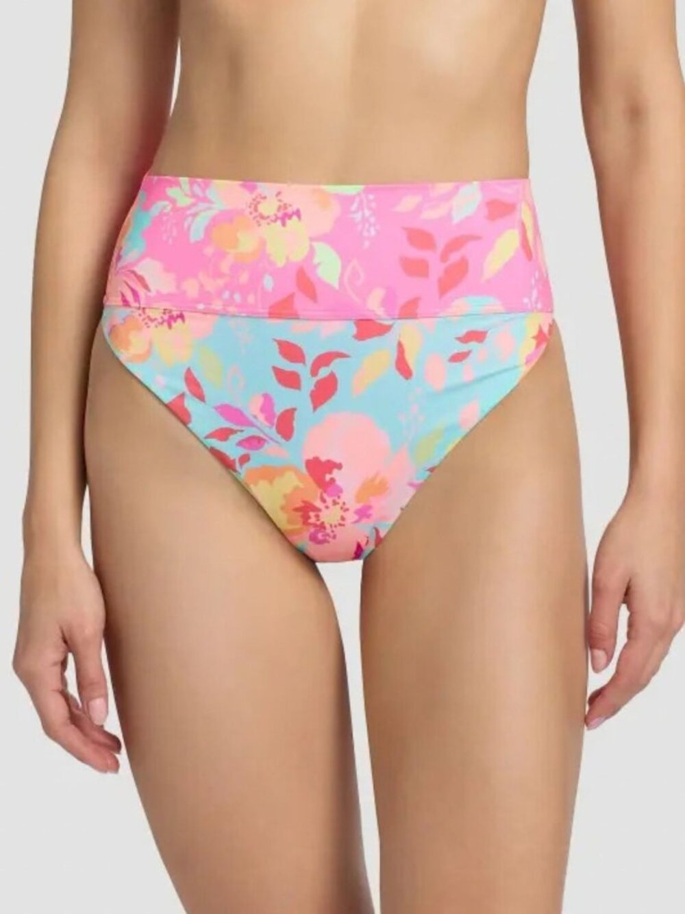 New! Beach Riot Highway Bloom Lagoon Bikini Bottom Large 34169